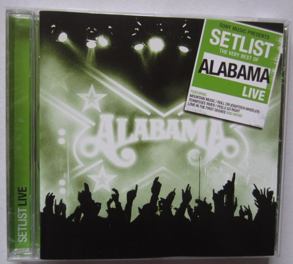 【送料無料】Alabama Setlist The Very Best Of Alabama Live アラバマ ライブ・ベスト拍卖