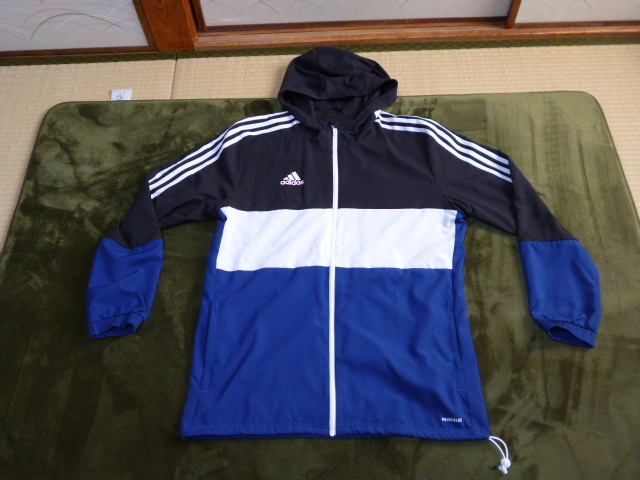 adidas アディダス 横浜Fマリノス着用モデル TIRO ティロ プライムブルー ウォームウインドブレーカー 上下セット 2XL 送料込拍卖