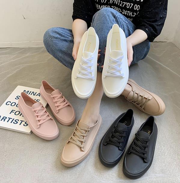 レインシューズ レディース  ファッション 防水 防滑 通勤 学生 軽量 雨の日 x105拍卖