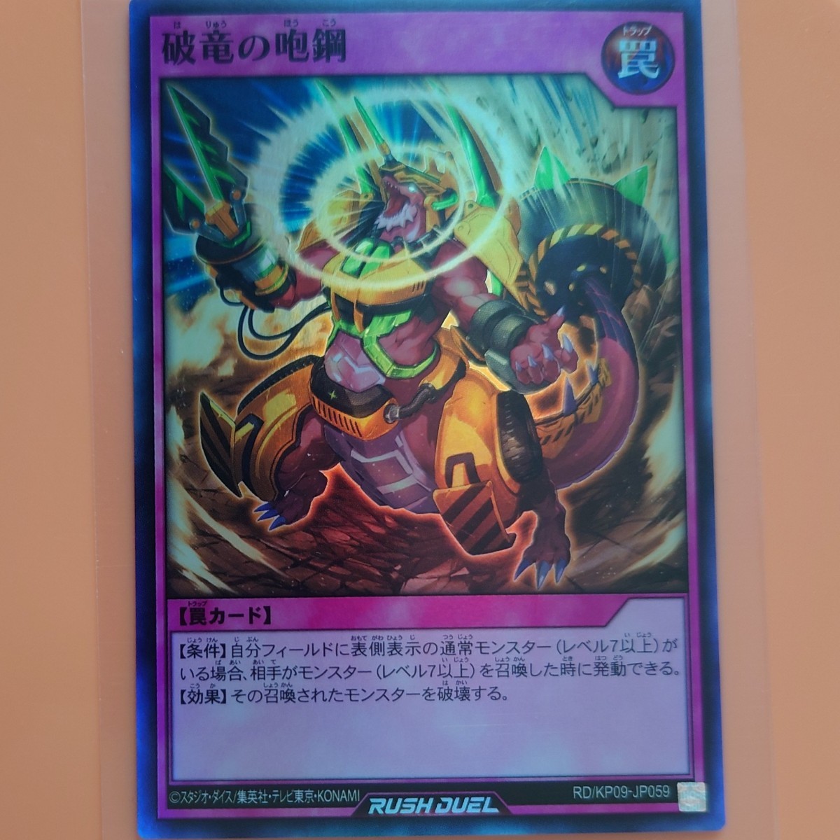 遊戯王 破竜の咆鋼 スーパーレア拍卖