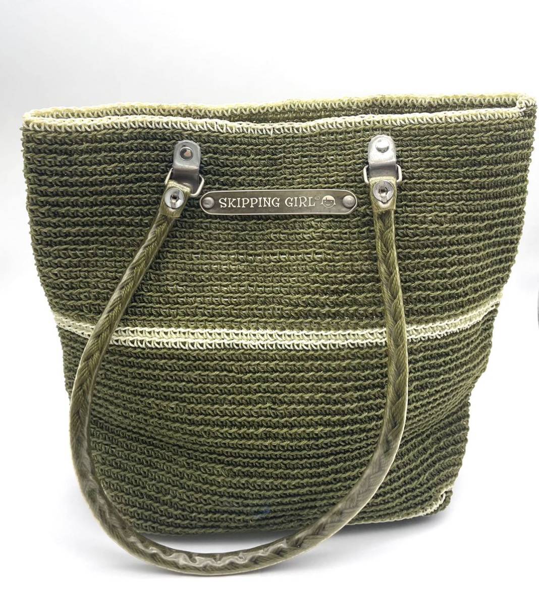SKIPPING GIRL かごバッグ ワイヤーバッグ拍卖