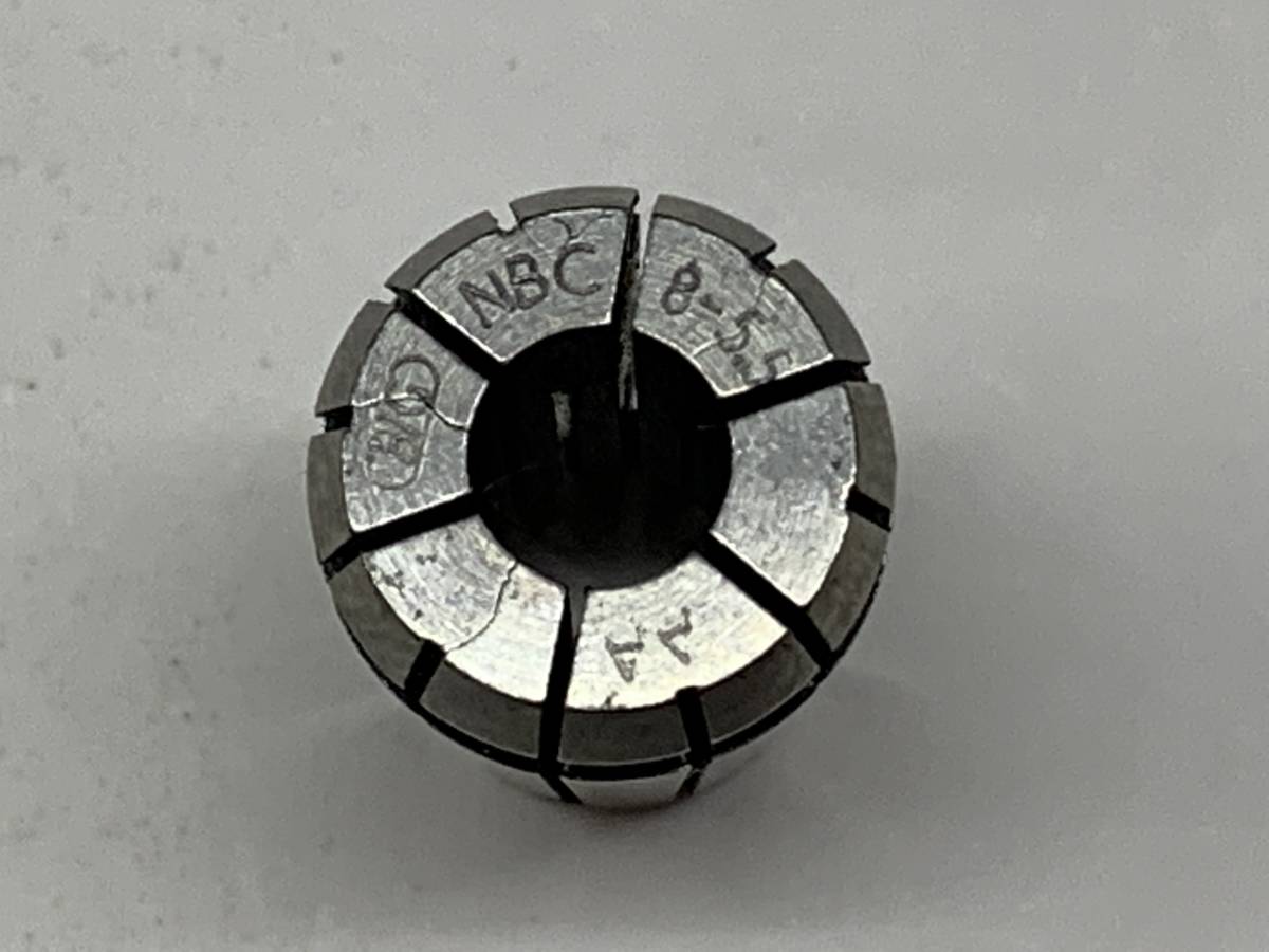 BIG 大昭和精機 ニューベビーチャック コレット NBC8-5.5 AA級。(ワレあり) (202303183)拍卖