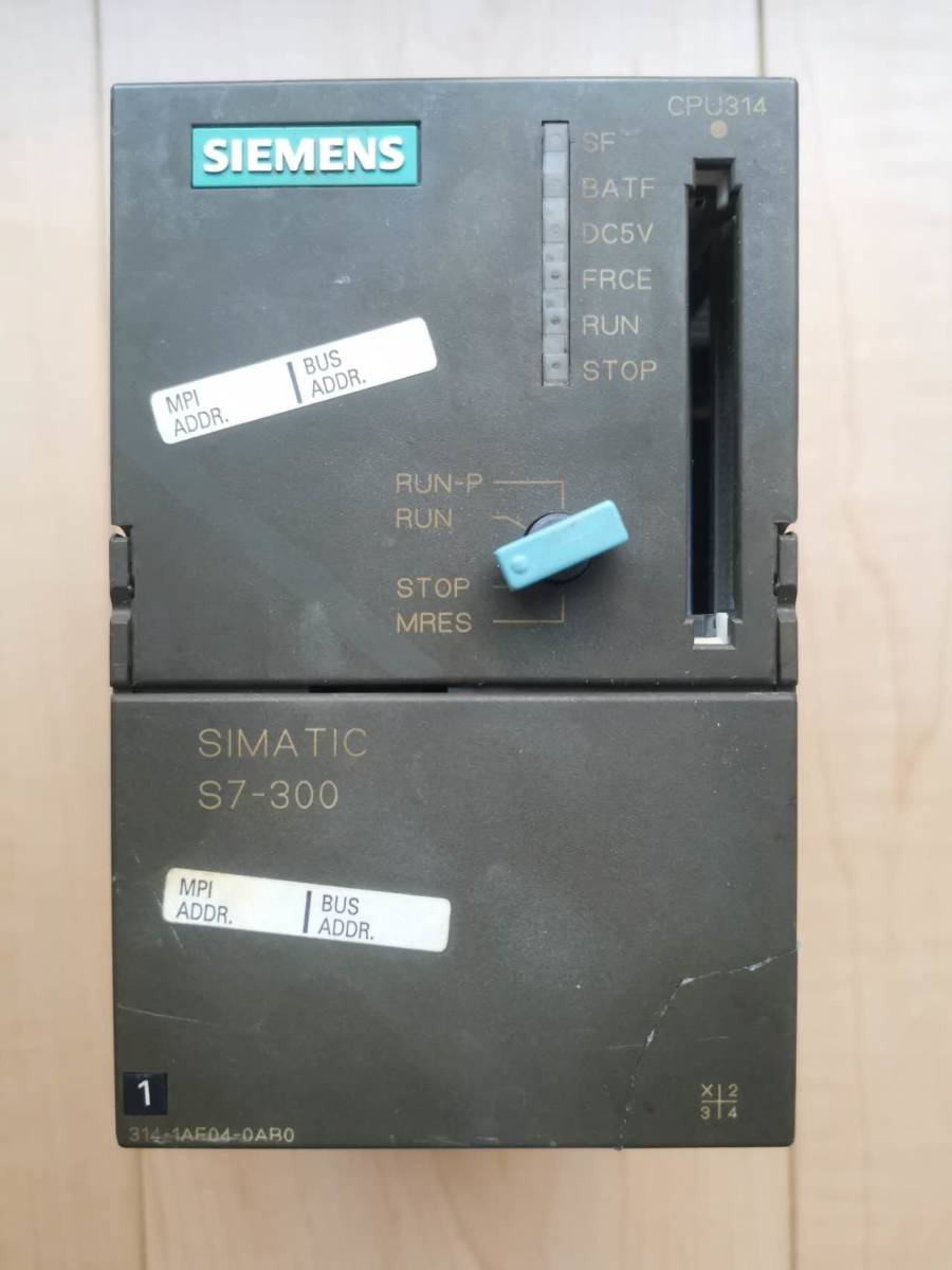 シーメンス 6ES7 314-1AE04-0AB0 ・中古品拍卖