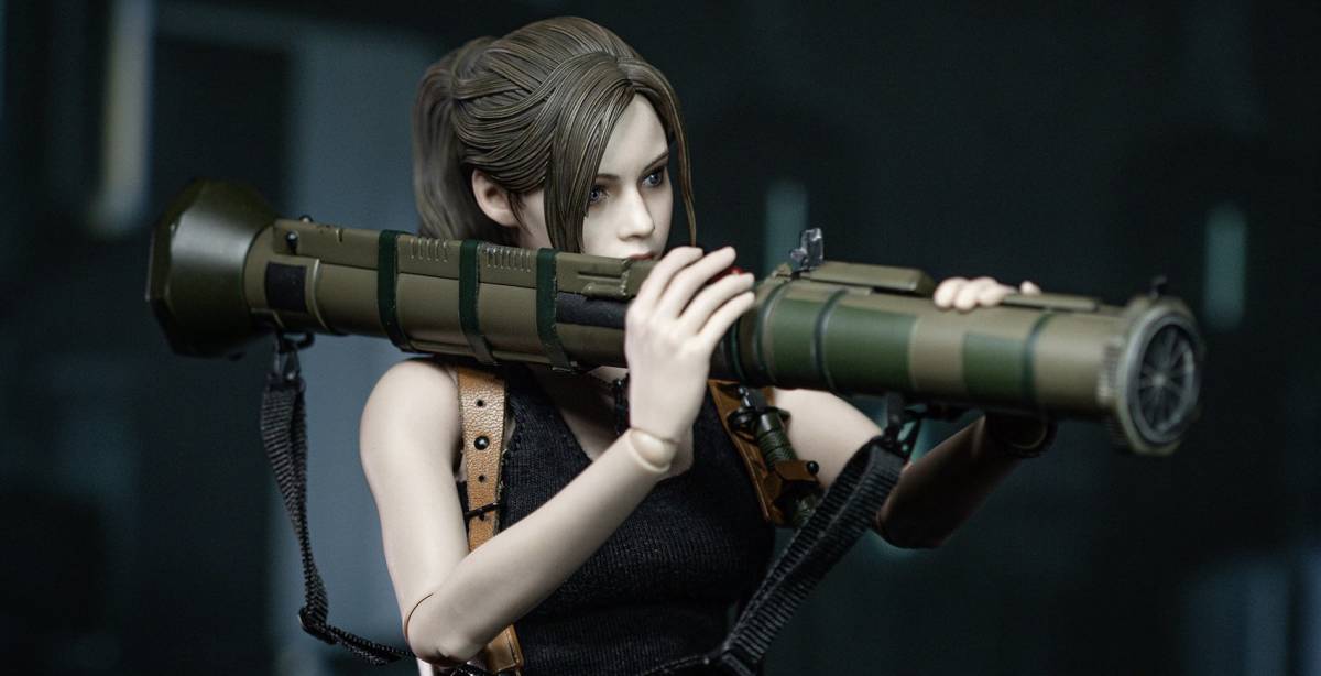 【値上げ予定】DAMTOYS 模型 1/6 スケール フィギュア用 装備 CV クレア バイオハザード 対戦車無反動砲 Saab Bofors Dynamics AT4 (未使用拍卖