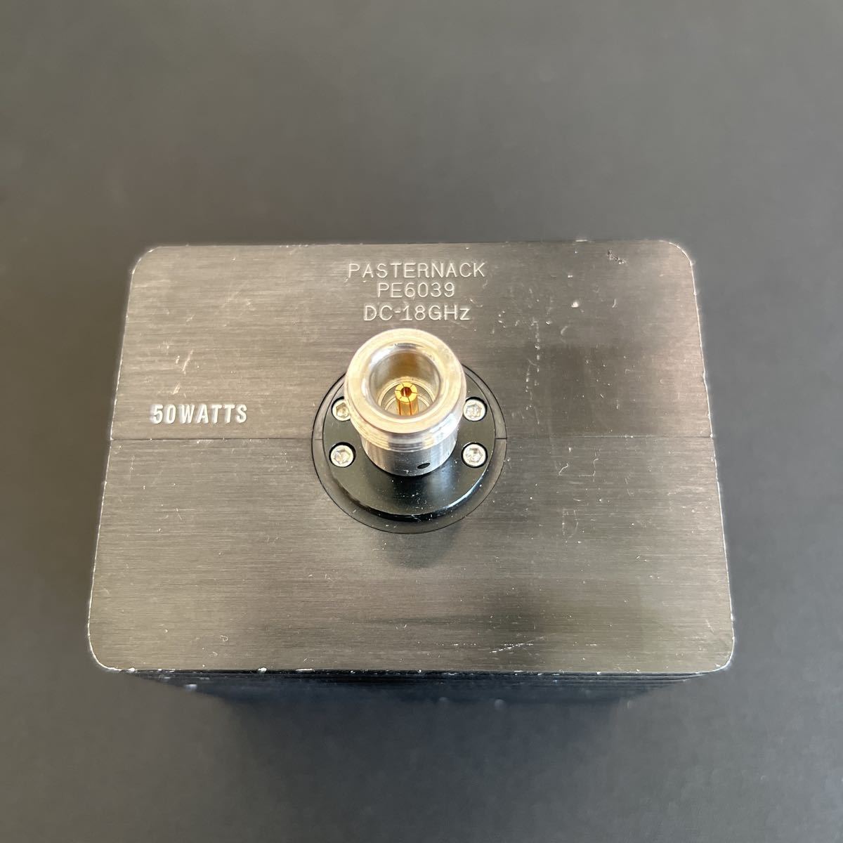 中古 パスターナック PASTERNACK DUMMY LOAD 終端抵抗 終端器 TERMINATION PE6039 DC-18GHz 50W 50Ω拍卖