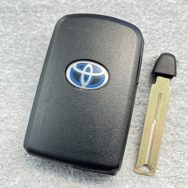 【美品】初期化済 30アルファード ヴェルファイア トヨタ スマートキー231451-0120 4ボタン 灰色 80系 VOXY 後期 グレー基盤拍卖