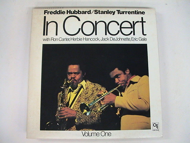 LP/Freddie Hubbard/Stanley Turrentine/In Concert /キング CTI/LAX 3185/Japan/拍卖