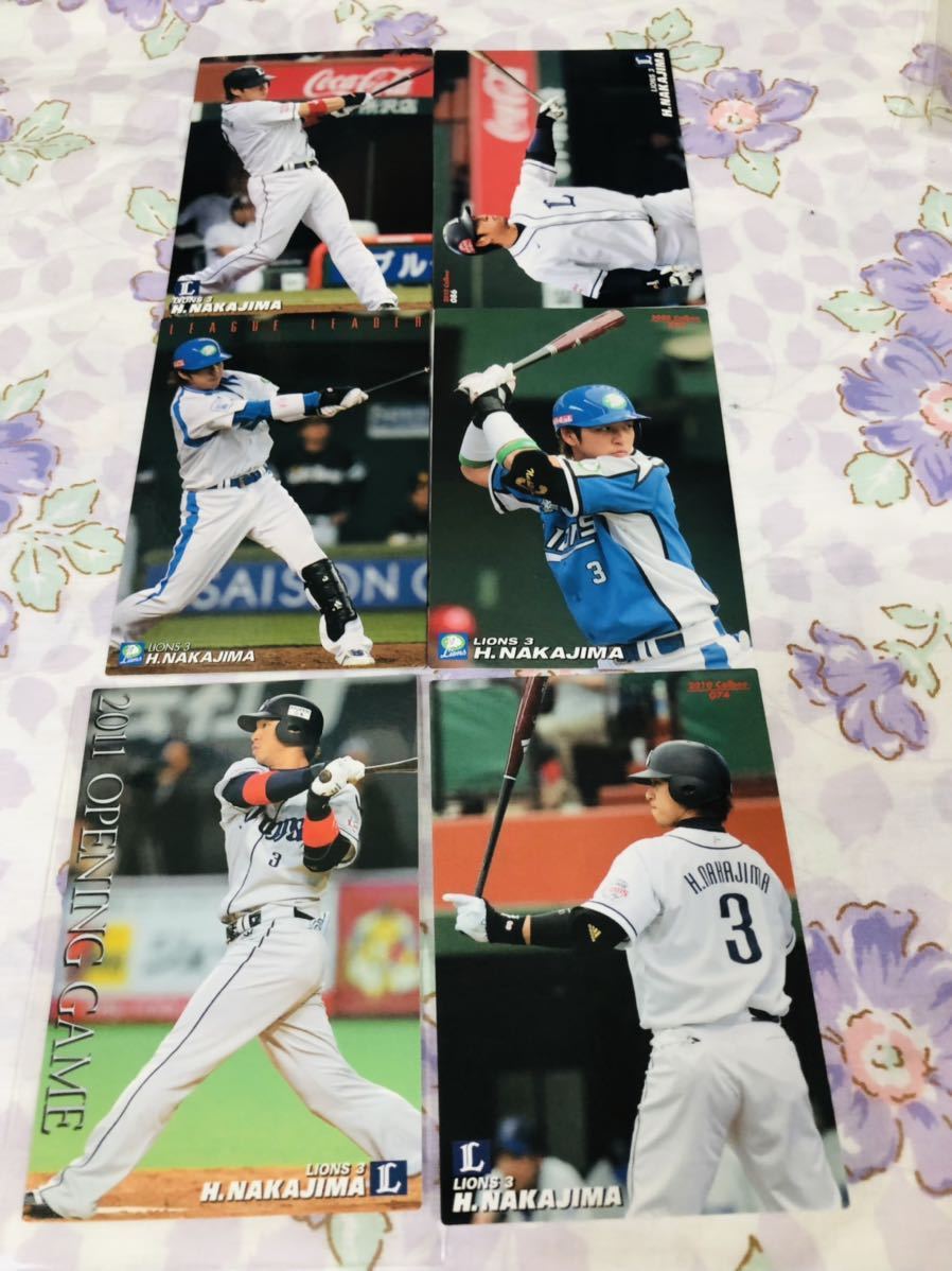 カルビープロ野球チップスカード セット売り 埼玉西武ライオンズ 中島裕之拍卖