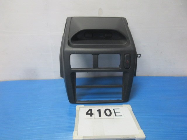 !410E パジェロミニ 前期 H58A 純正 センターパネル オーディオカバー ハザードスイッチ デジタル時計 M拍卖