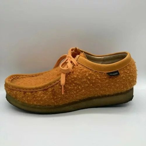 CLARKS 21ss AIME LEON DORE WALLABE 26.5cm オレンジ クラークス エメレオンドレン ワラビー拍卖