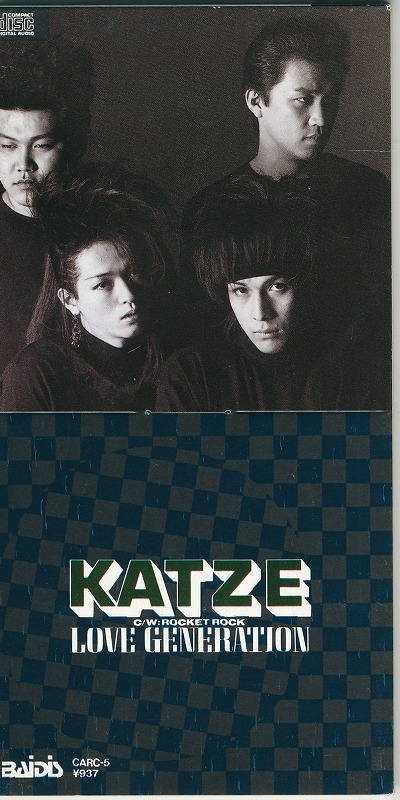 KATZE / LOVE GENERATION /中古8cmCD!!62363拍卖