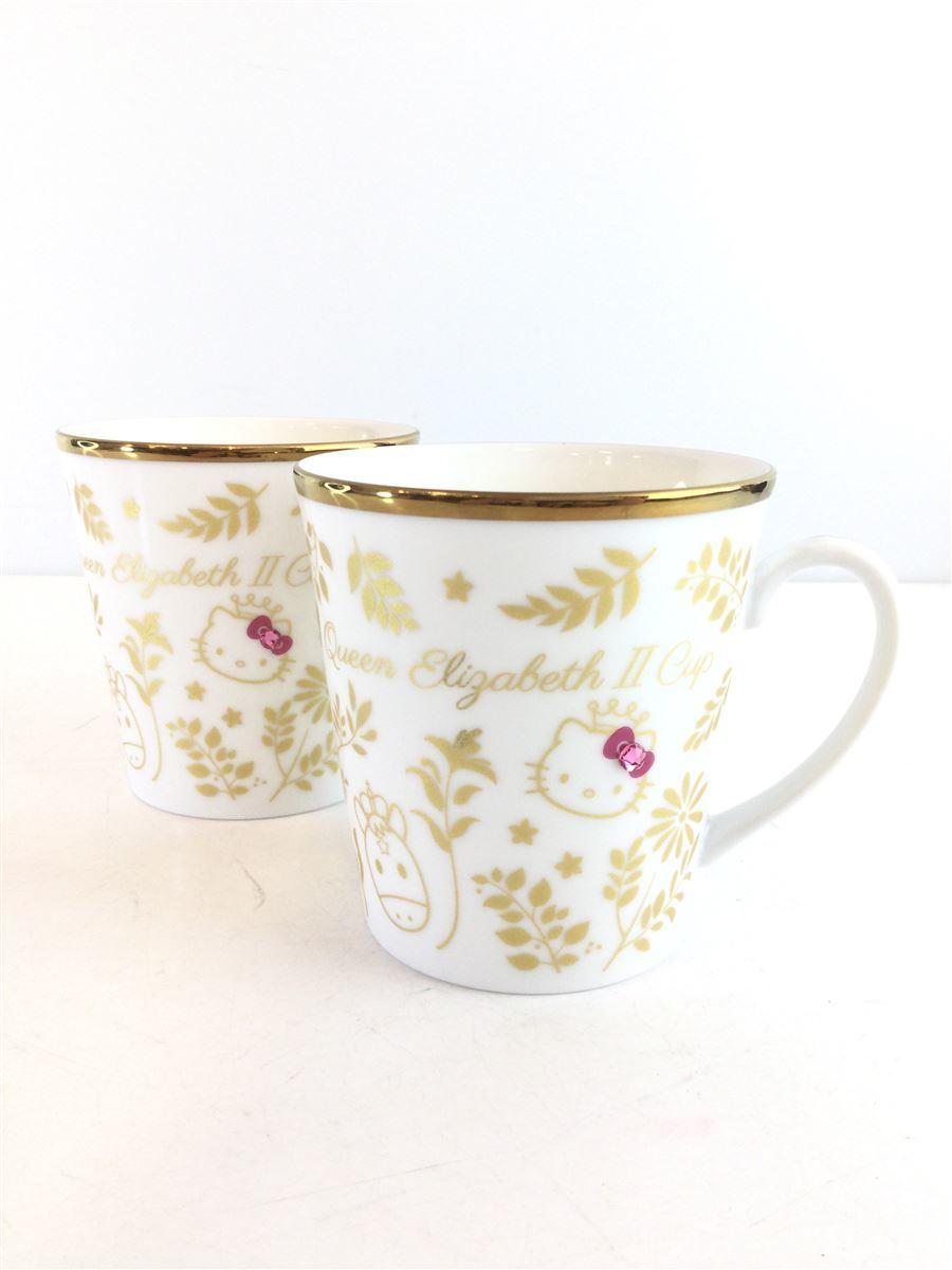 Sanrio◆洋食器その他/2点セット/JRA200個限定品/2019エリザベス女王杯拍卖