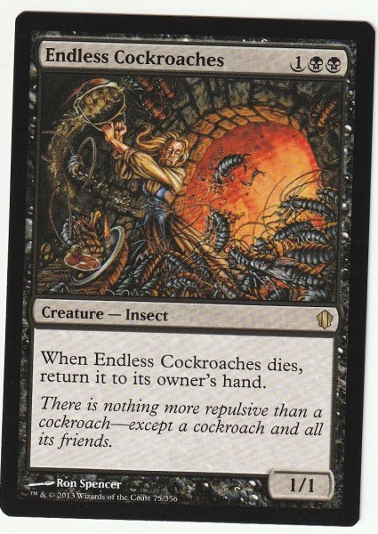 C13 無数のゴキブリ/Endless Cockroaches 英語1枚拍卖