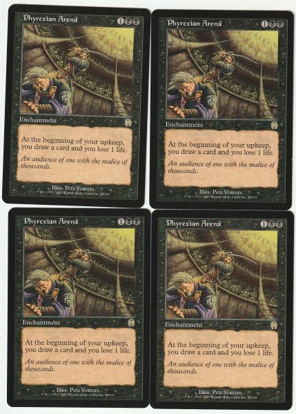 APC ファイレクシアの闘技場 英語4枚セット拍卖