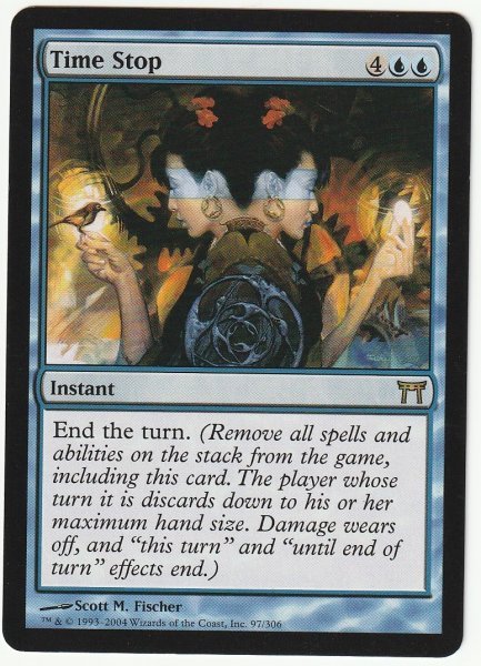 CHK 時間停止/Time Stop 英語1枚拍卖