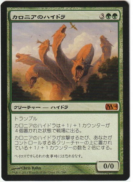 M14 カロニアのハイドラ/Kalonian Hydra 日本語1枚拍卖