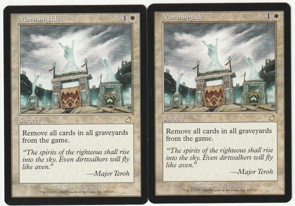 TOR 朝明け/Morningtide 英語2枚セット拍卖