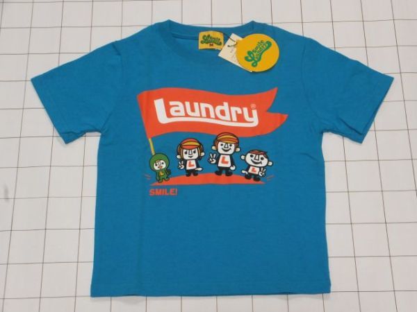 ◆Tシャツ 子供用 半袖 サイズ(M) Laundry(ランドリー) SMILE!◆新品 同梱可 キッズ Kids Child ボーイ ガール リトル ベイビー フラッグ拍卖