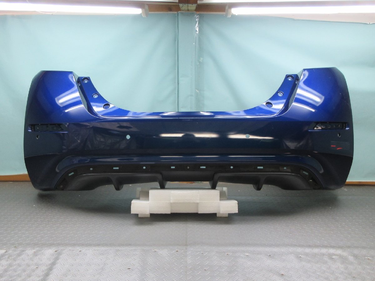 ◆ ZE1 リーフ LEAF 純正 リアバンパー 85022-5SK0H オーロラフレアブルーパール拍卖