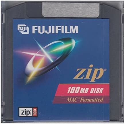 ZIPドライブ用(黒色)100MBメディア FUJIFILM ZIP MAC 未使用新品拍卖