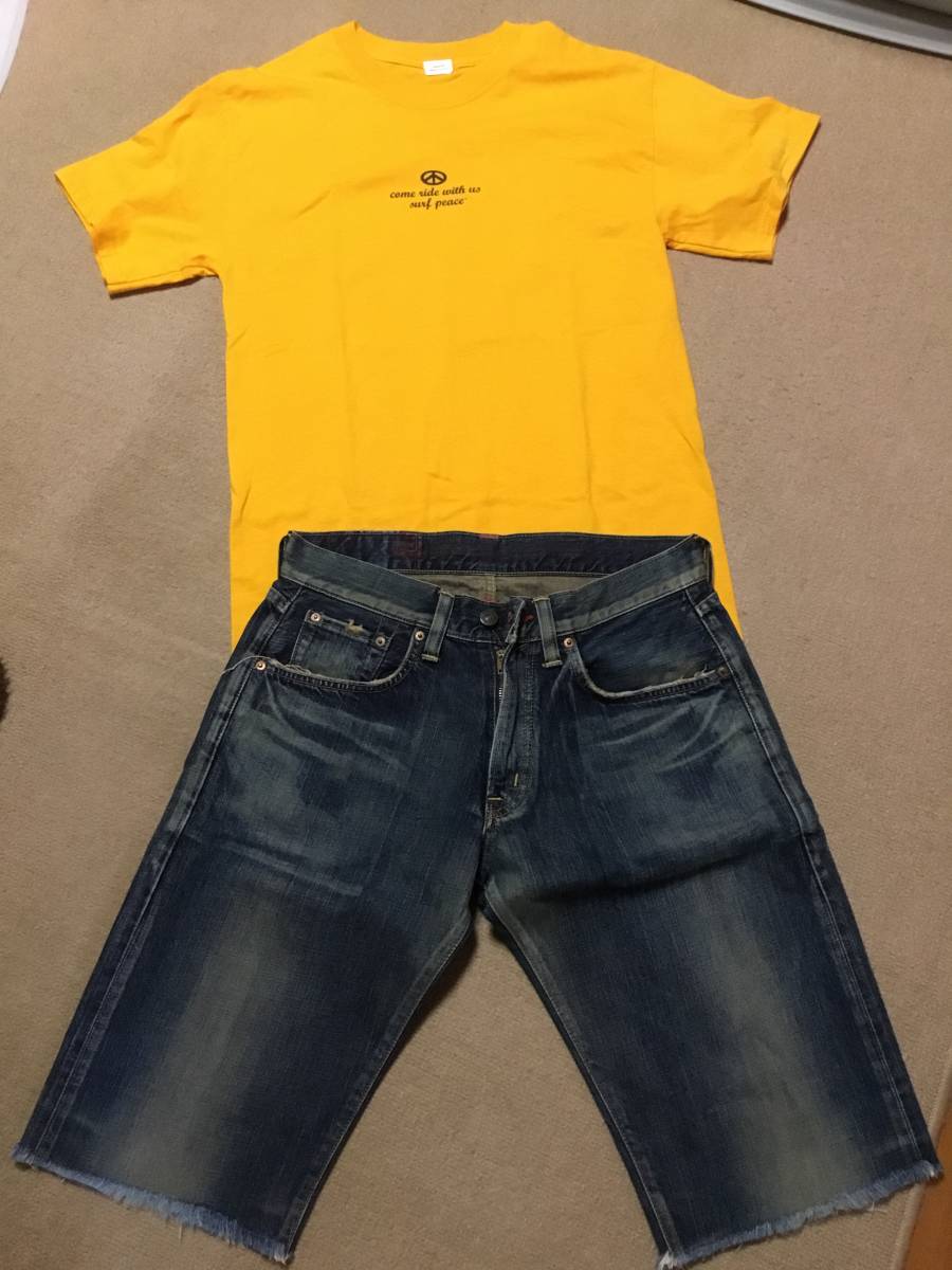 Tシャツ MハンズボンエドインセットW30拍卖