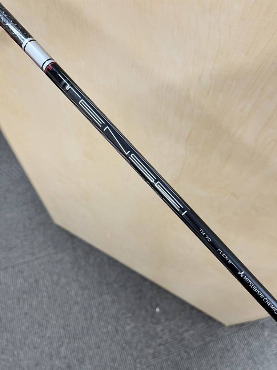 お値打ち出品 劇レアスペック Mitsubish TENSEI TM70 Silver Flex-S STELTH PLUS 3Ut 19.5° 用スリーブ付シャフト usedほぼ新品拍卖
