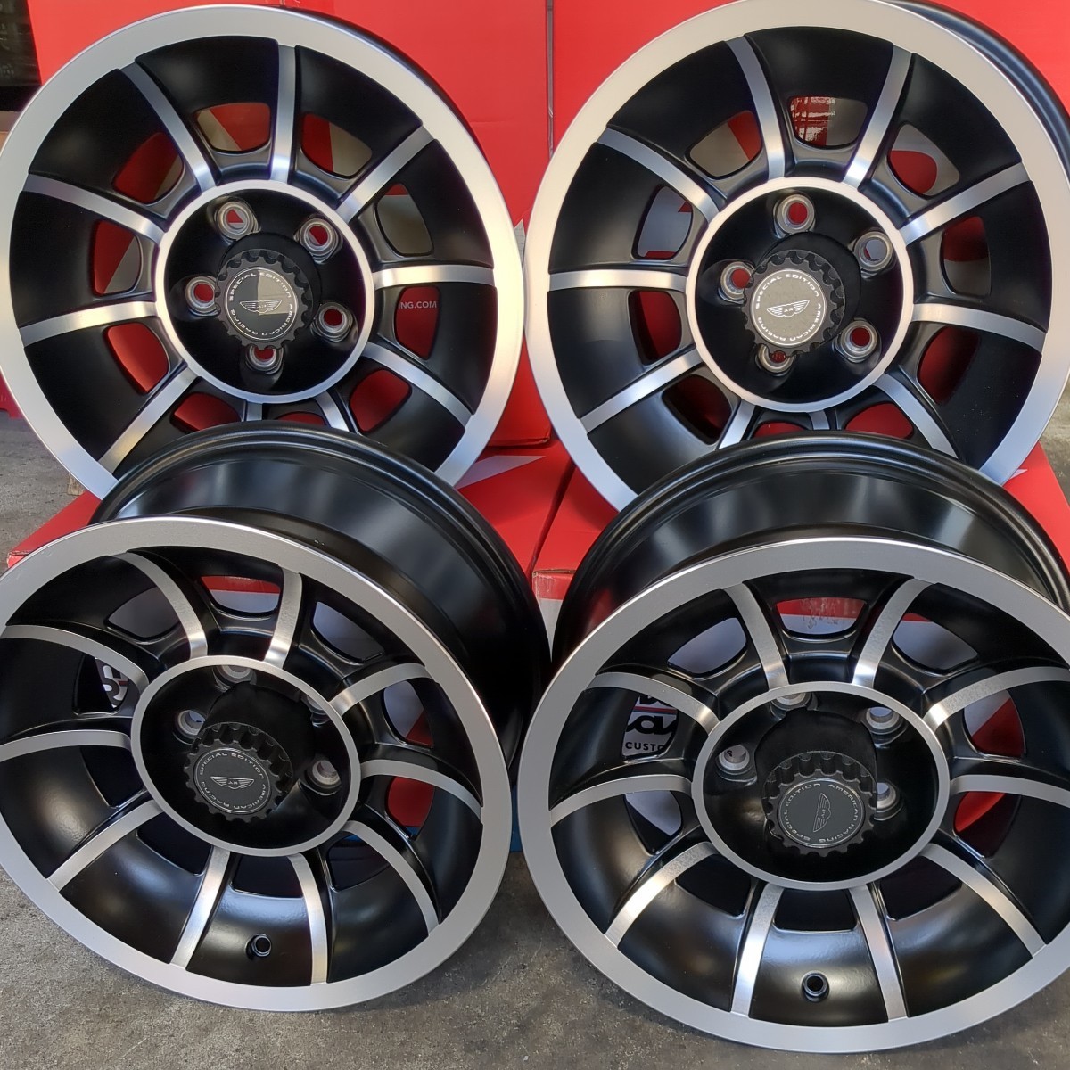 American Racing VECTOR 15×7 15×8.5 5×4.5 5×114.3 新品4本 ダッジ チャージャー チャレンジャー バラクーダ マスタング拍卖