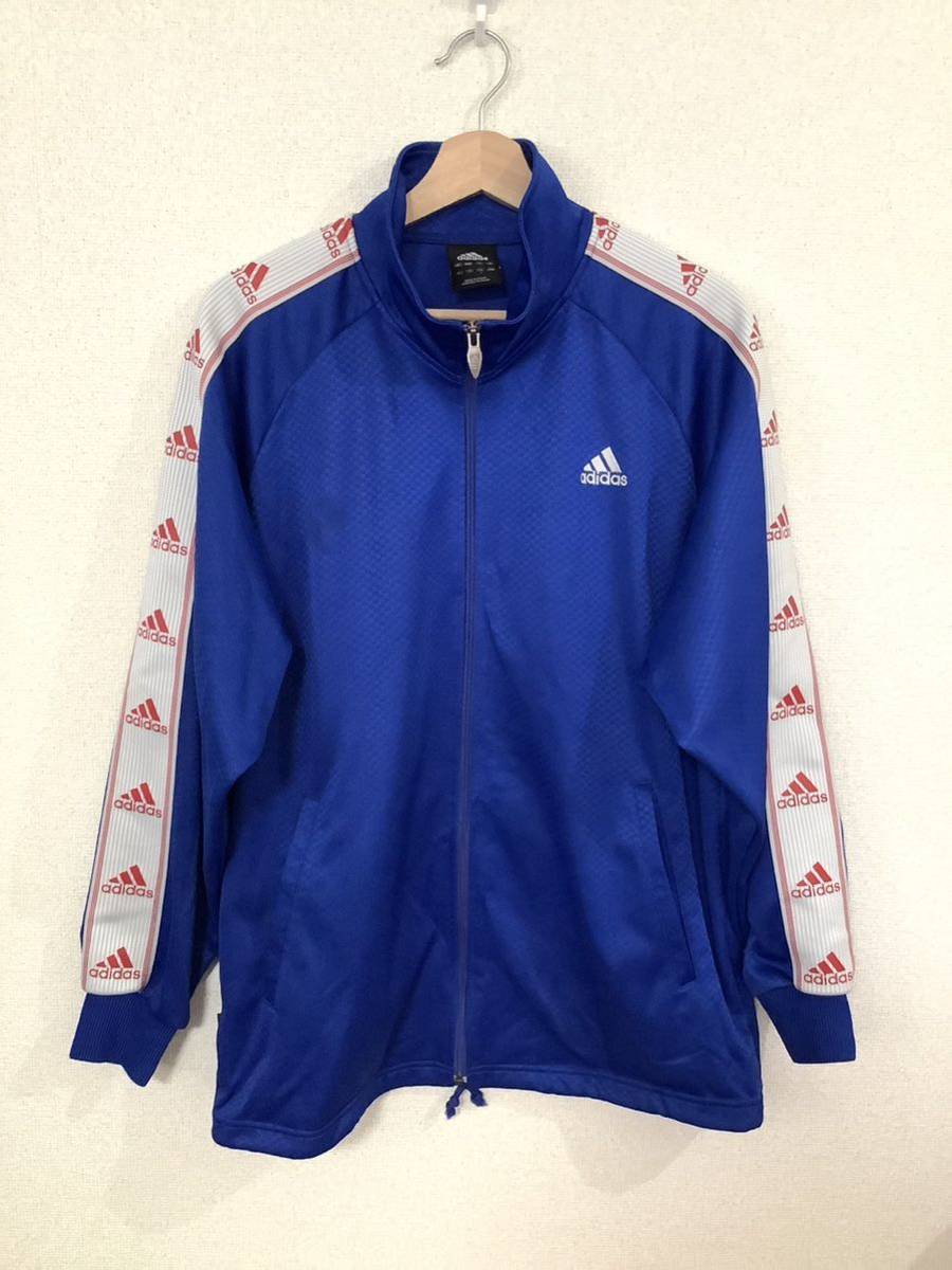 adidas アディダス ジャージ トラックジャケット スポーツウェア トレーニングウェア サッカー メンズ 古着 バスケット拍卖
