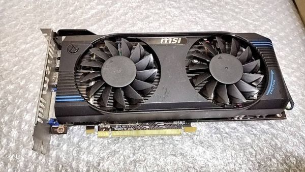 F42 MSI R7870 2GB DDR5 DVI HDMI DisplayPort x2 PCI-Express グラフィックボード拍卖