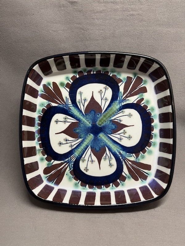 ロイヤルコペンハーゲン ファイアンス テネラ スクエア プレート 皿 ROYAL COPENHAGEN拍卖