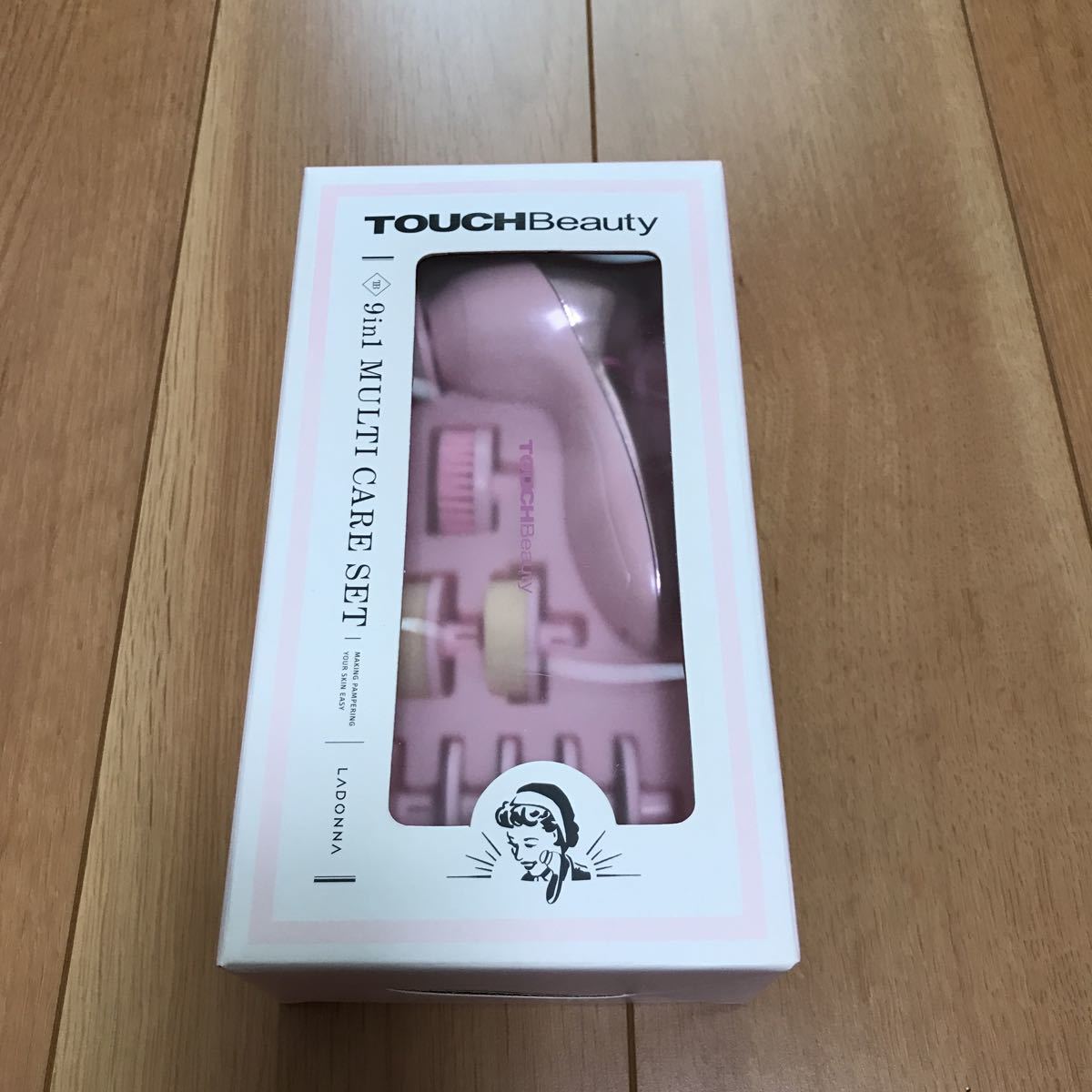 【新品】ラドンナ マルチケアセット (9アタッチメント/ケース付) 単3×2別売 TB01-NO-PK ピンク拍卖