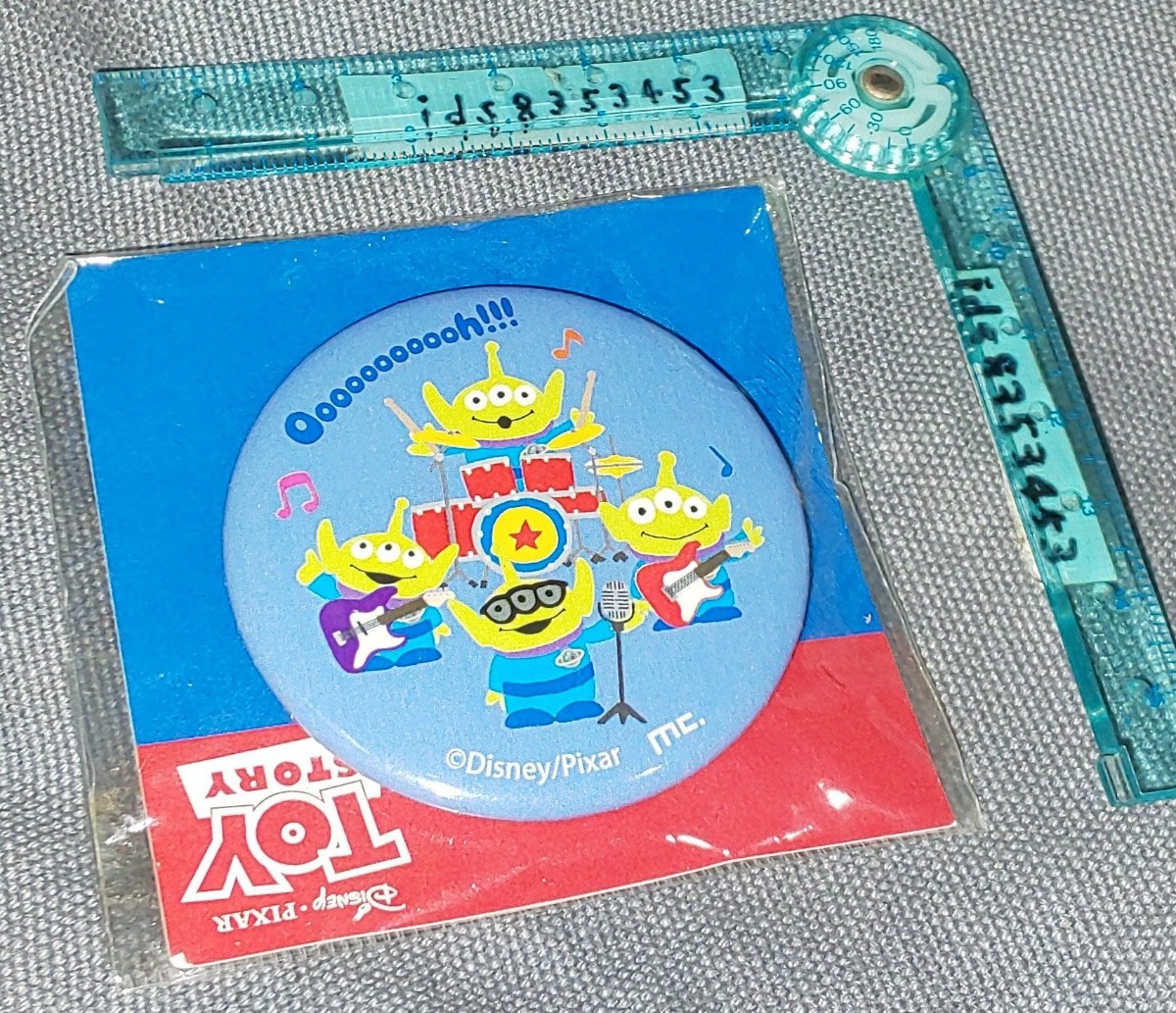 絶版◆ トイストーリー リトルグリーンメン エイリアン 缶バッジ バッヂ バッチ バンド Toy Story LGM ディズニー ピクサー PIXAR拍卖