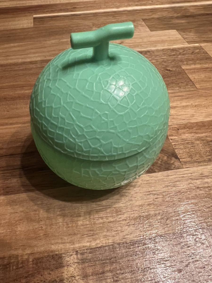 メロン型ケース 大 インテリア 食器 小物入れ 製菓型拍卖