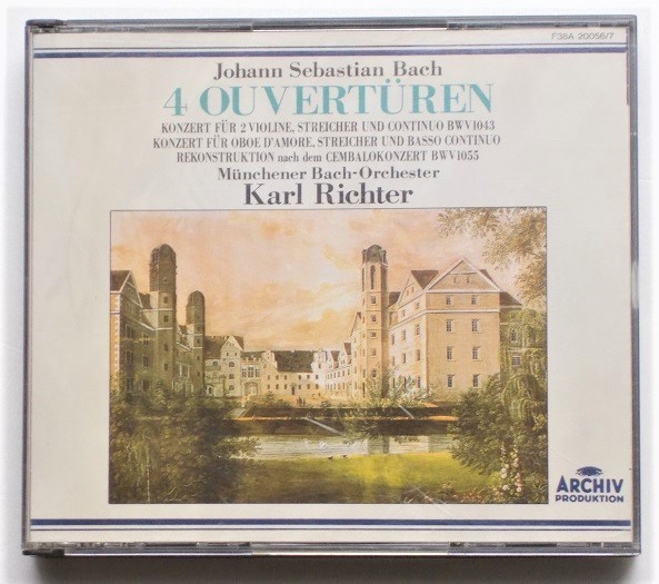 CD〇バッハ:管弦楽組曲全曲、2つのヴァイオリンのための協奏曲、オーボエ・ダモーレ協奏曲/カール・リヒター指揮ミュンヘン・バッハO拍卖