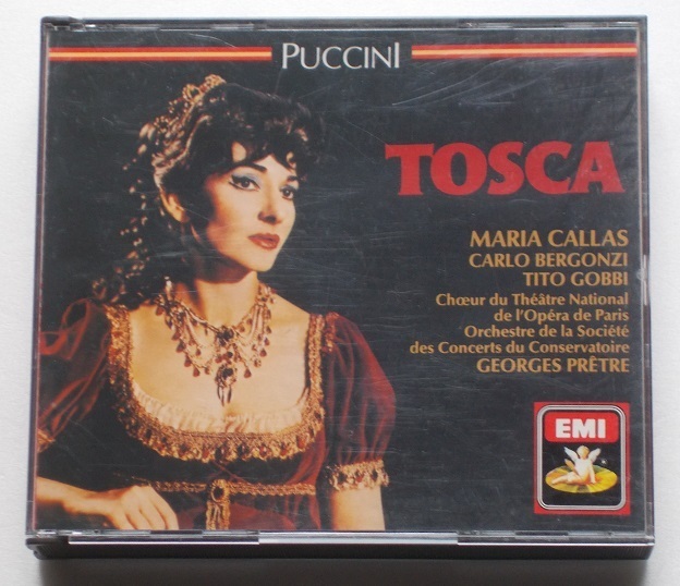CD〇プッチーニ:トスカ/マリア・カラス、カルロ・ベルゴンツィ、ティト・ゴッビ ジョルジュ・プレートル指揮パリ音楽院管弦楽団拍卖