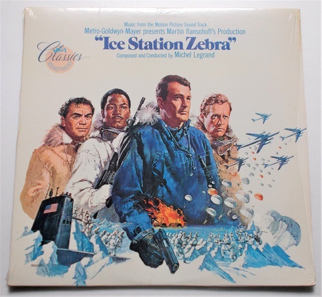 レコード●北極の基地 潜航大作戦:サントラ輸入盤LP★未開封/ミシェル・ルグラン拍卖