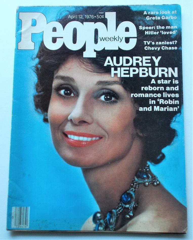オードリー・ヘプバーン△weekly People:1976年4月12日号拍卖