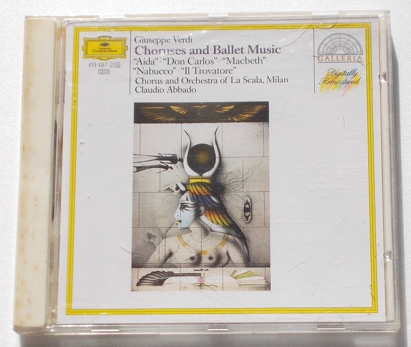 CD〇ヴェルディ:オペラ合唱曲、バレエ音楽集/クラウディオ・アバド ミラノ・スカラ座拍卖
