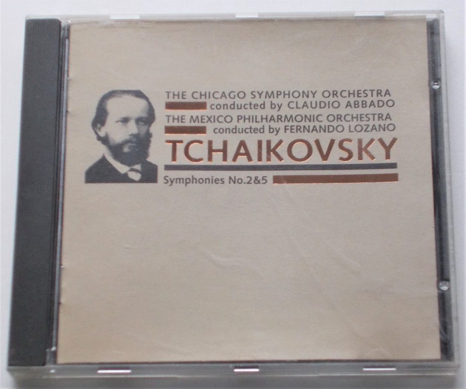 CD〇チャイコフスキー:交響曲第2番、第5番/クラウディオ・アバド指揮シカゴ交響楽団ほか拍卖