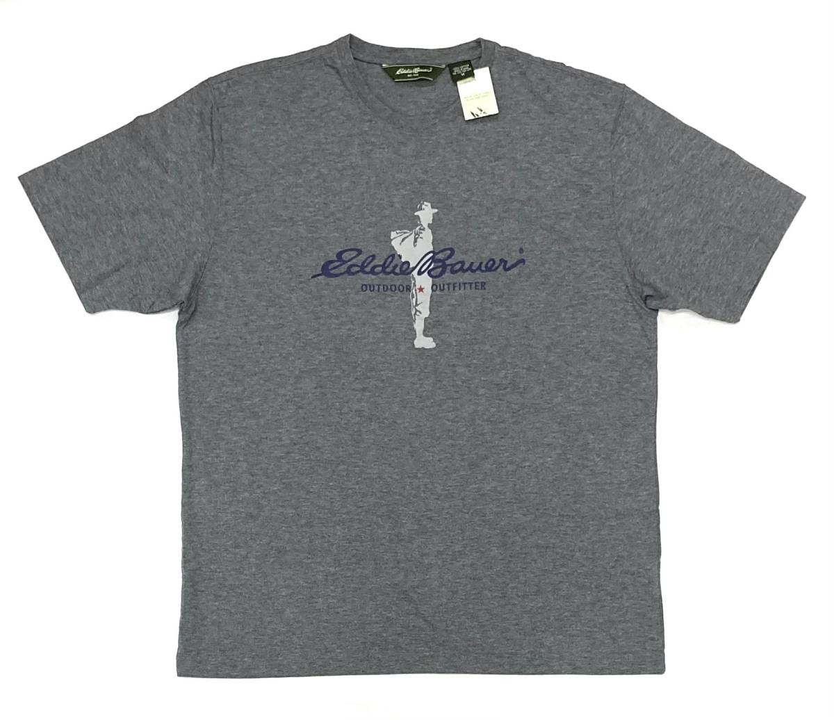 デッド 90〜00s エディーバウアー Eddie Bauer SS HIKER TEE ヘザーグレー M Tシャツ拍卖