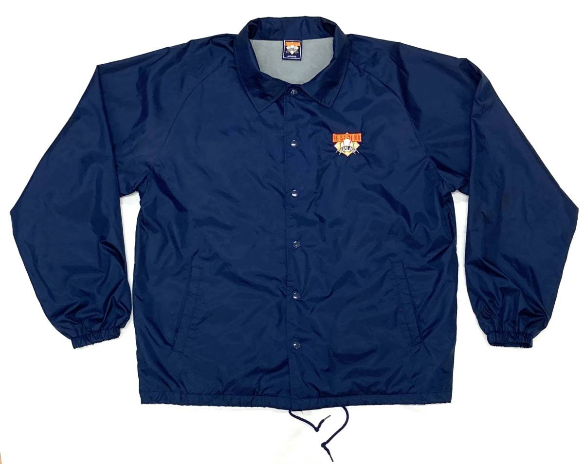 90〜00s Cooperstown dreams park コーチジャケット L ナイロンリップ クーパーズタウン MLB スーベニア拍卖