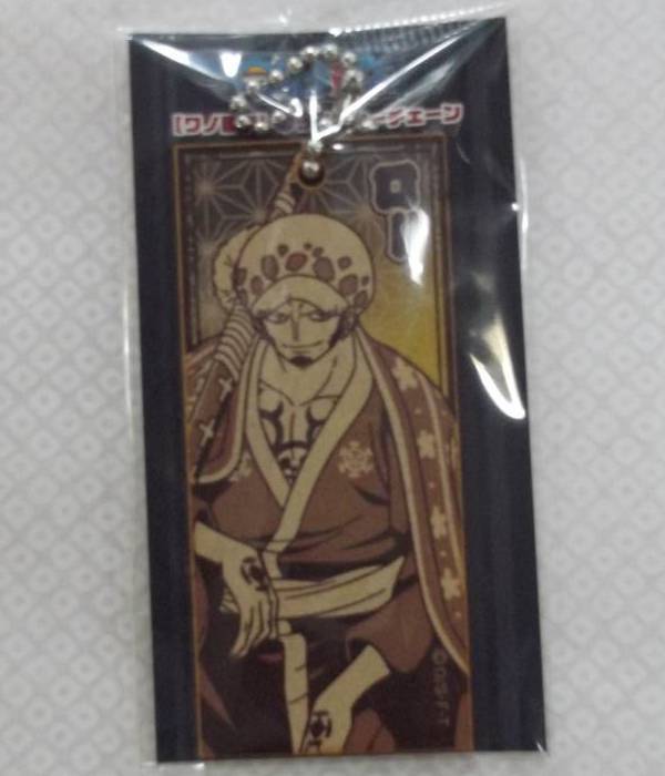 ワンピース【ワノ国編】ウッド風キーチェーン トラファルガー・ロー(キーホルダーストラップチャーム)拍卖
