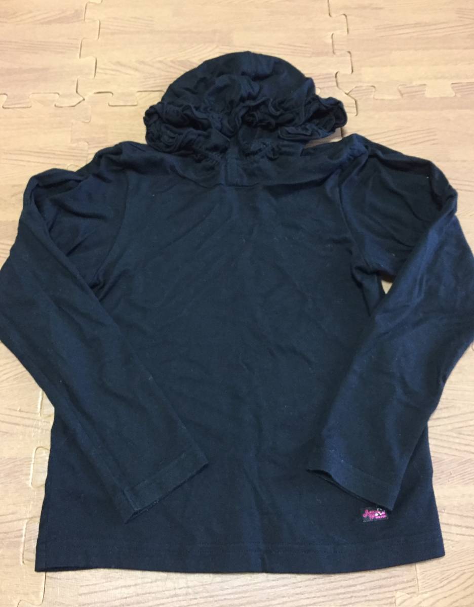 MP メゾピアノ フード付きカットソー 120 USED / ⑫拍卖