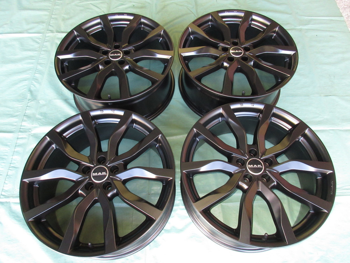 新品 MAK HIGHLANDS(ハイランズ)マットブラック&ピレリ PZERO PZ4 275/35-21 レンジローバースポーツ(2005~2012) 4本セット拍卖