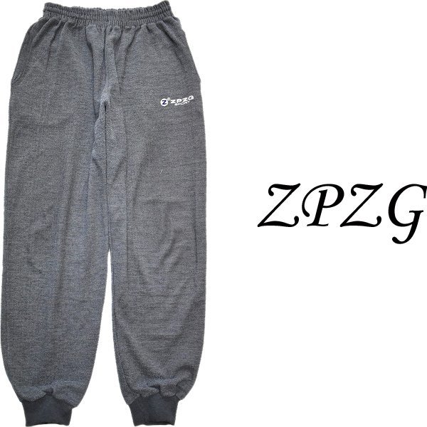 1点物◆ZPZGグレー色ワンポイント刺繍スウェットパンツ古着メンズSMレディースOKアメカジ90sストリート/スポーツMix中古トレーナー下557788拍卖