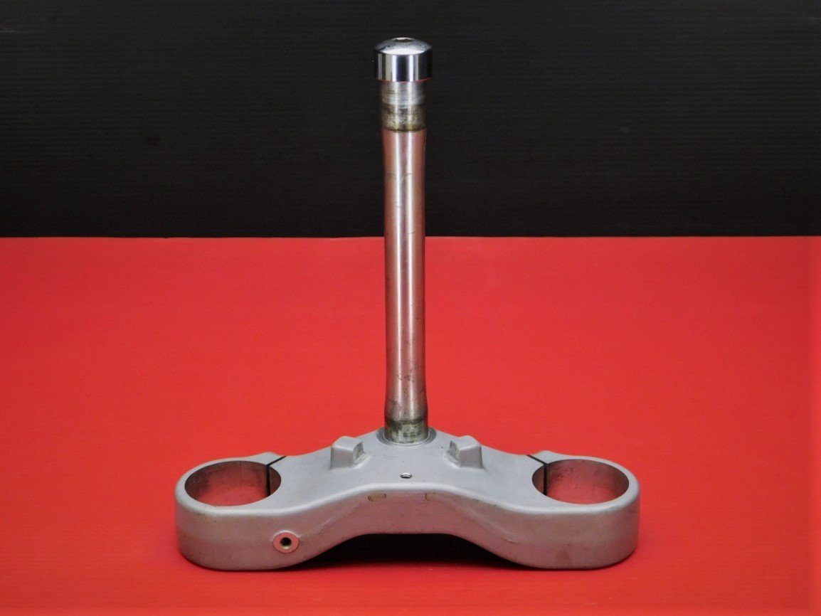 80【評価A】BUELL XB9SX ライトニング 実動 純正 ステアリング ステム 三つ又 Φ54 アンダーブラケット J0104.02A8C拍卖