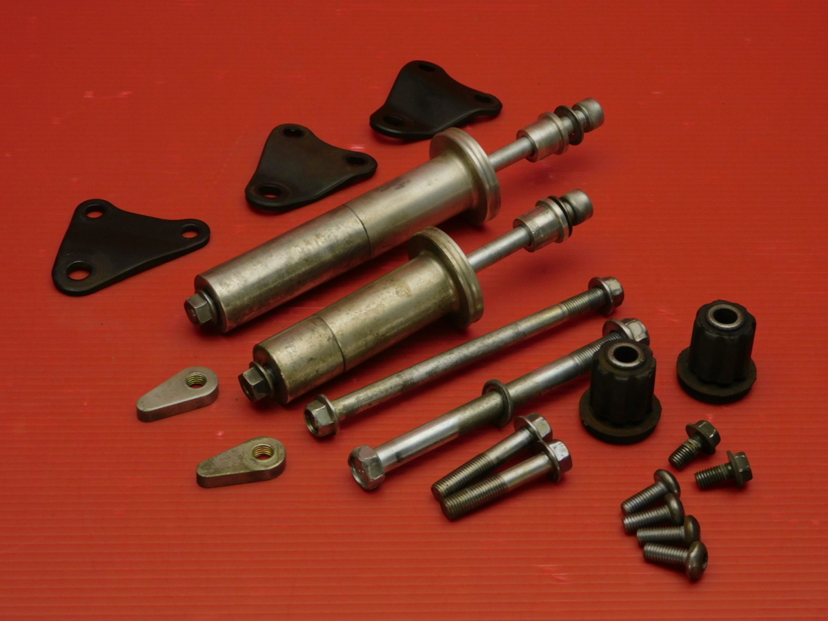 【評価A】送料0円◆ GSX1400 GY71A 油冷 実動 純正 エンジン スライダー ハンガー マウント ボルト ブラケット ステー セット拍卖