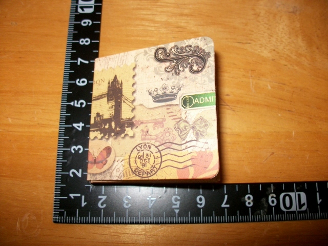 ●○ドール小物に 古書風の本(メモ帳)2◆豆本 ハンドメイド○●拍卖