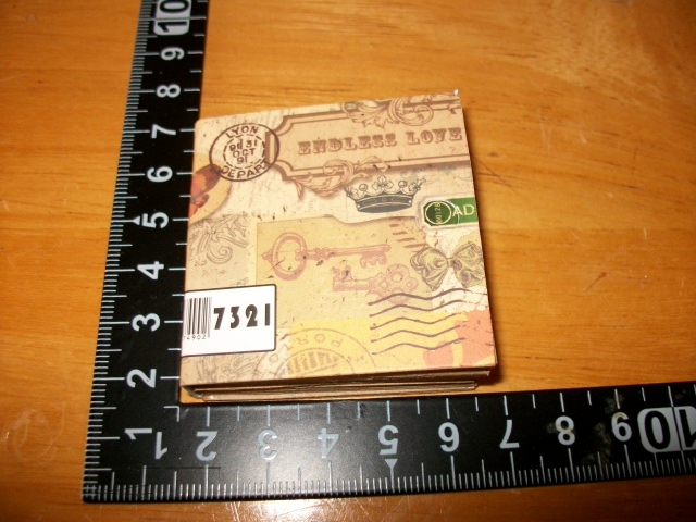 ●○ドール小物に 古書風の本(メモ帳)4◆豆本 ハンドメイド○●拍卖