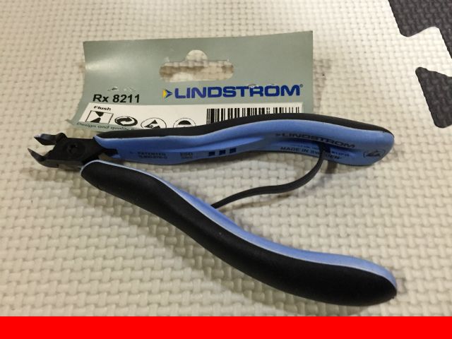 正規品 スナップオン Snap-on LINDSTROM リンドストローム ニッパー Rx8211 電子斜めニッパー 電工 基盤④拍卖